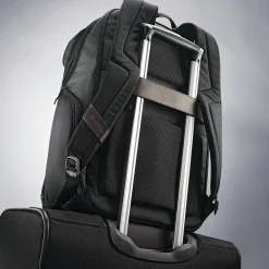 Kombi Backpack, Solid, Black/Brown (92310-1051)<Samsonite Discount