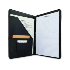 Leather Business Leather Padfolio, Black (116468-1041)<Samsonite Online