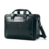 Leather Expandable Laptop Briefcase, Black (43118-1041)<Samsonite Discount