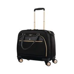 Mobile Solution Laptop Rolling Briefcase, Black Nylon (128167-1041)<Samsonite Hot