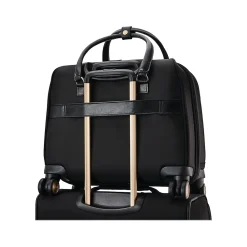 Mobile Solution Laptop Rolling Briefcase, Black Nylon (128167-1041)<Samsonite Hot