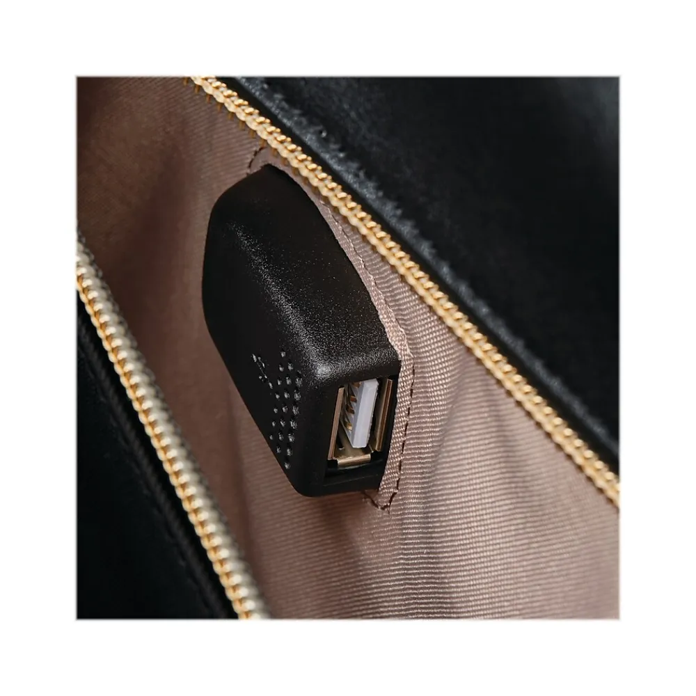 Mobile Solution Laptop Rolling Briefcase, Black Nylon (128167-1041)<Samsonite Hot