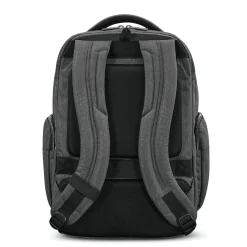 Samsonite Modern Utility Double Shot Backpack, Charcoal Heather, Ripstop Polyester (102976-5794)