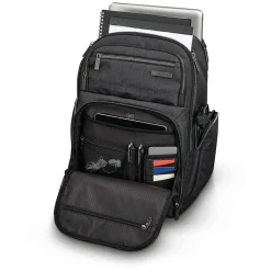 Samsonite Modern Utility Double Shot Backpack, Charcoal Heather, Ripstop Polyester (102976-5794)