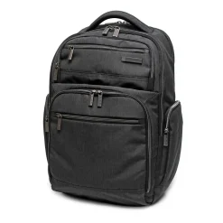 Modern Utility Double Shot Backpack, Solid, Charcoal Heather (89574-5794)<Samsonite New