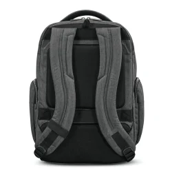 Modern Utility Double Shot Backpack, Solid, Charcoal Heather (89574-5794)<Samsonite New