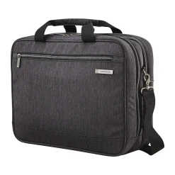 Modern Utility Polyester Top Loading Briefcase, Heathered Gray (126442-5794)<Samsonite