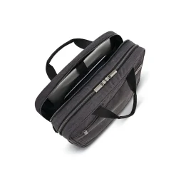 Modern Utility Polyester Laptop Briefcase, Charcoal (126442-5794)<Samsonite New