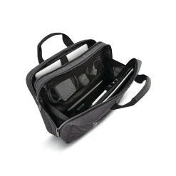 Modern Utility Polyester Laptop Briefcase, Charcoal (126442-5794)<Samsonite New