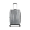 Opto 3 19.29" Hardside Carry-On Suitcase, 4-Wheeled Spinner, TSA Checkpoint Friendly, Silver (147074-7722)<Samsonite Sale
