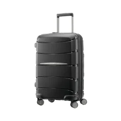 Outline Pro 23" Hardside Carry-On Suitcase, 4-Wheeled Spinner, TSA Checkpoint Friendly, Midnight Black (137393-1548)<Samsonite