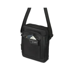 Polyester Cross-Body Messenger Bag, Black (147176-1041)<Samsonite Outlet