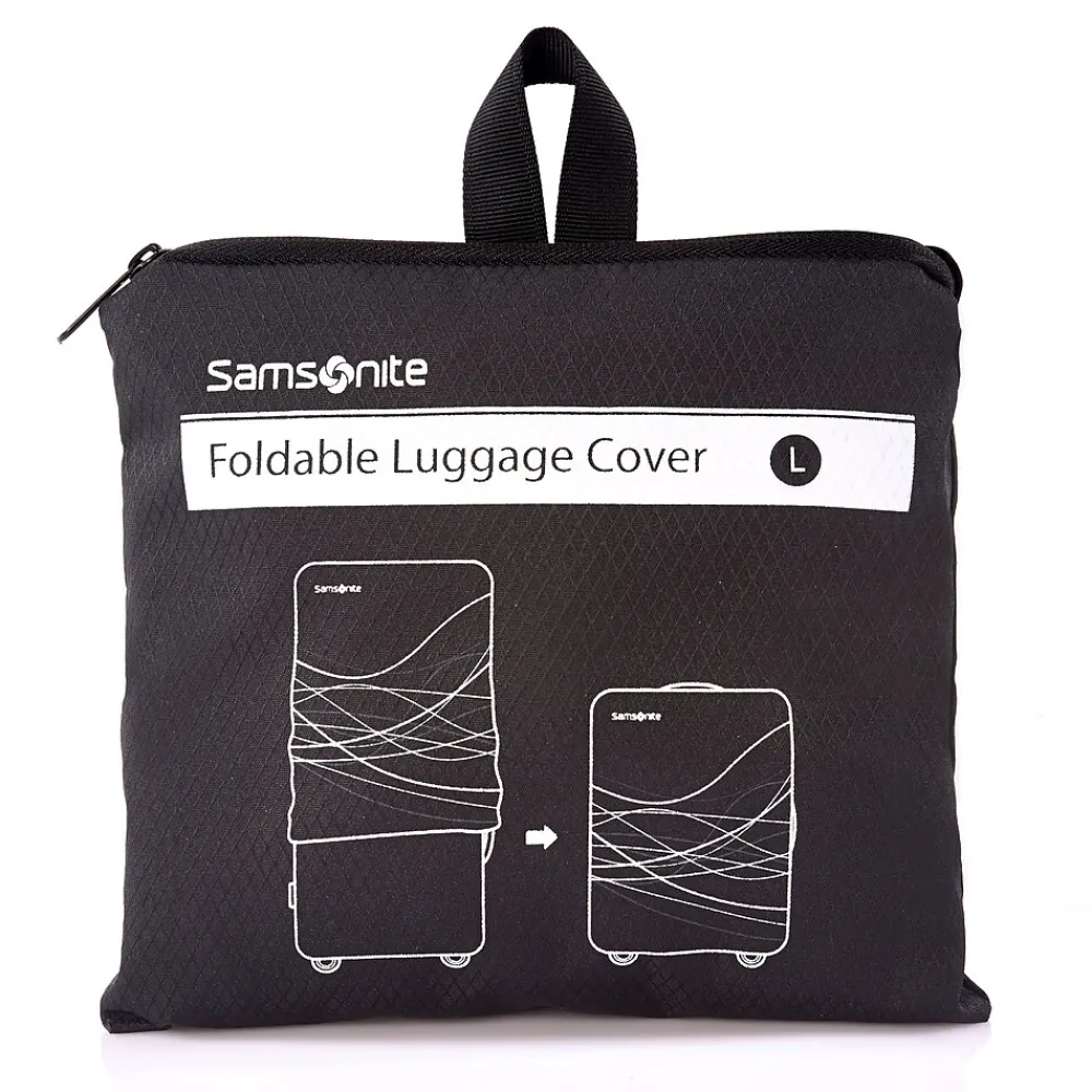 Polyester Luggage Cover, Black (57549-1041)<Samsonite Online
