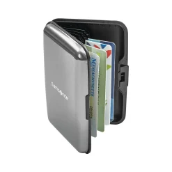 RFID Aluminum Travel Wallet, Silver (89057-1422X)<Samsonite Best