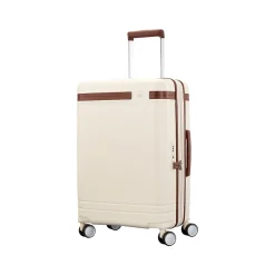 Virtuosa 23" Hardside Carry-On Suitcase, 4-Wheeled Spinner, TSA Checkpoint Friendly, Off-White (149176-1627)<Samsonite Outlet