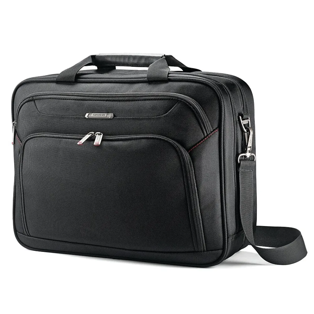 Xenon 3.0 Laptop Briefcase, Black Polyester (89433-1041)<Samsonite Hot