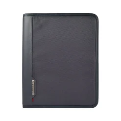 Xenon Business Polyester Padfolio with Zipper Closure, Steel Gray (116465-1829)<Samsonite