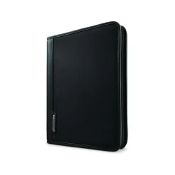 Xenon Business Fabric Padfolio with Zipper Closure, Black (116466-1041)<Samsonite New