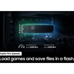 Best Samsung 990 EVO 2TB M.2 PCIe 5.0 NVMe Internal Solid-State Drive, V-NAND TLC (MZ-V9E2T0B/AM)