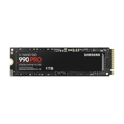 Hot Samsung 990 PRO 1TB M.2 PCI Express 4.0 Internal Solid-State Drive, V-NAND (MZ-V9P1T0B/AM)