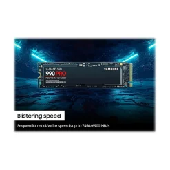 Hot Samsung 990 PRO 1TB M.2 PCI Express 4.0 Internal Solid-State Drive, V-NAND (MZ-V9P1T0B/AM)