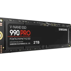 Sale Samsung 990 PRO with Heatsink 2TB M.2 PCIe 4.0 NVMe Internal Solid-State Drive, V-NAND (MZ-V9P2T0CW)