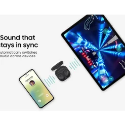 Clearance Samsung Galaxy Buds FE Wireless Active Noise Canceling Bluetooth Stereo Earbuds, Graphite (SM-R400NZAAXAR)