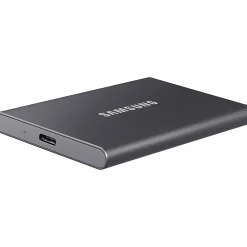 Hot Samsung T7 1TB USB 3.2 Portable Solid State Drive, Gray (MU-PC1T0T/AM)