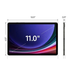 Tab S9 Galaxy Tab 11" Tablet, WiFi, 128GB, Android, Gray (SM-X710NZEAXAR)<Samsung Online