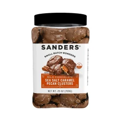 Sanders Small Batch Wonders Sea Salt Caramel Pecan Clusters, 25 oz. (MRY27719)