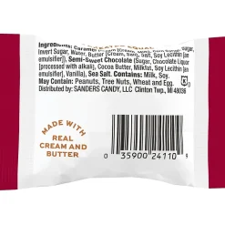 Sanders Small Batch Wonders Snack-Size Sea Salt Dark Chocolate Caramels, 24 oz., 48 Pieces/Box (27162)