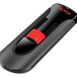Hot SanDisk Cruzer Glide 32GB USB 2.0 Type A Flash Drive, Black/Red (SDCZ60-032G-A46)
