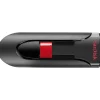 Sale SanDisk Cruzer Glide 256GB USB 2.0 Type A Flash Drive, Black/Red (SDCZ60-256G-A46)