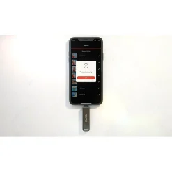 New SanDisk Dual Phone 128GB USB 3.2 Type-C/Lightning Flash Drive, Black (SDIX70N-128G-AG6NE)