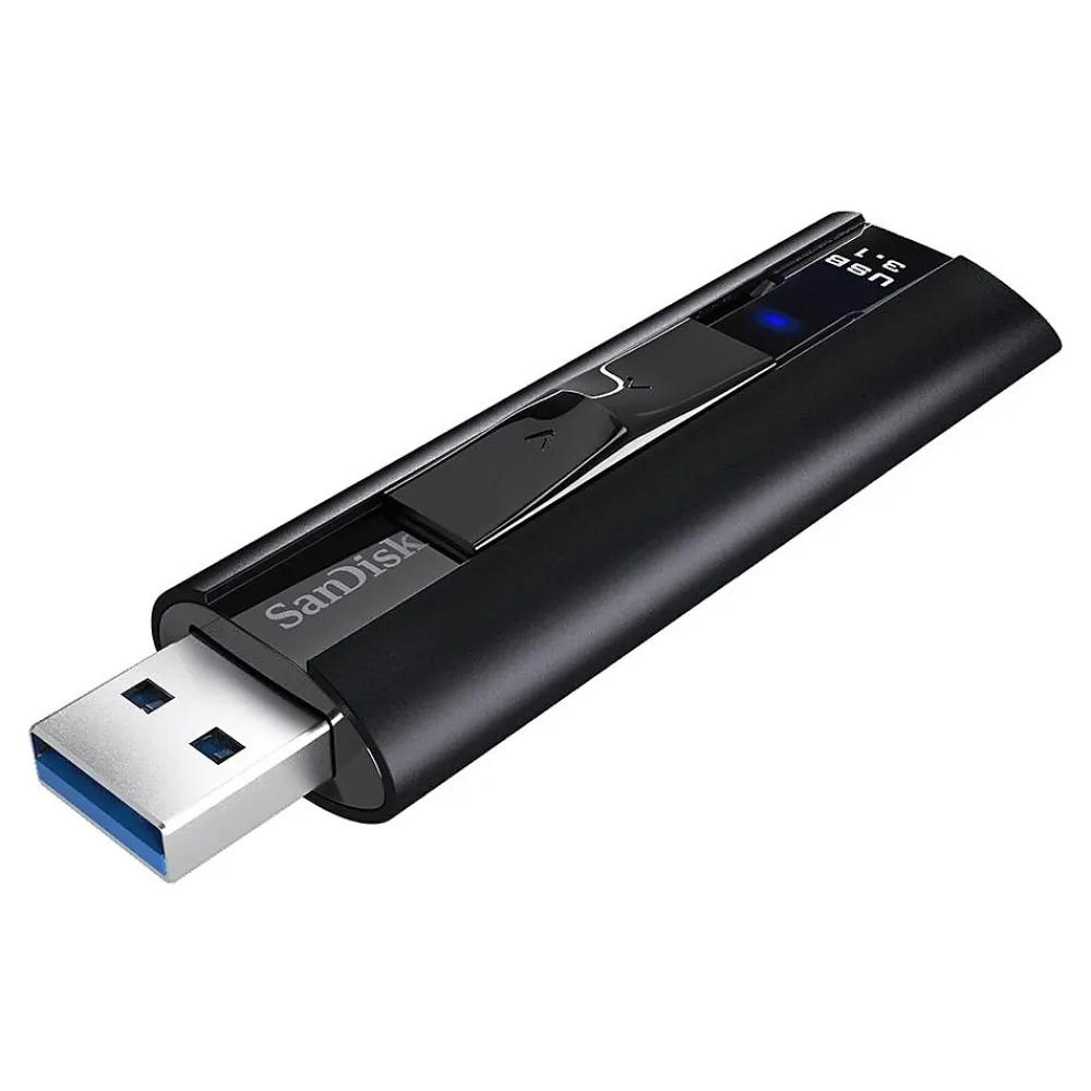 Outlet SanDisk Extreme Pro 128GB USB 3.1 Type A Flash Drive, Black (SDCZ880-128G-A46)