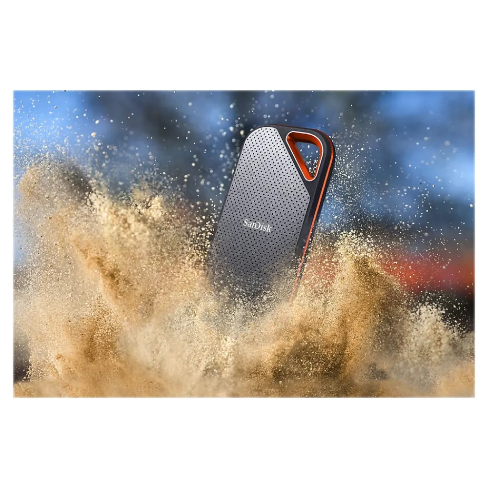 Outlet SanDisk Extreme PRO Portable 2TB USB 3.2 External Solid State Drive (SDSSDE81-2T00-G25)
