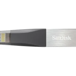 New SanDisk iXpand Mini 16GB Flash Drive For iPhone, Black (SDIX40N-016G-GN6NN)