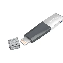 New SanDisk iXpand Mini 16GB Flash Drive For iPhone, Black (SDIX40N-016G-GN6NN)