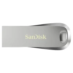 Clearance SanDisk Ultra Luxe 128GB USB 3.1 Type A Flash Drive, Silver (SDCZ74-128G-A46)