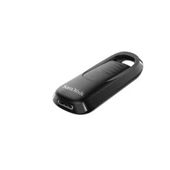New SanDisk Ultra Slider 256GB USB 3.2 Type-C Flash Drive, Black (SDCZ480-256G-A46)