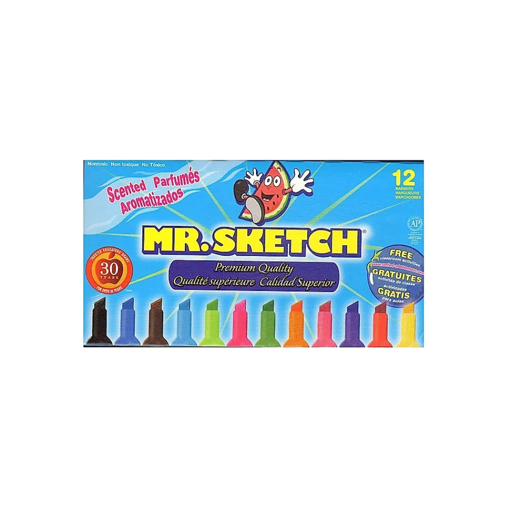 Markers|Sanford Mr. Sketch Marker Sets Set of 12, Pack Of 2 (2PK-1905069)