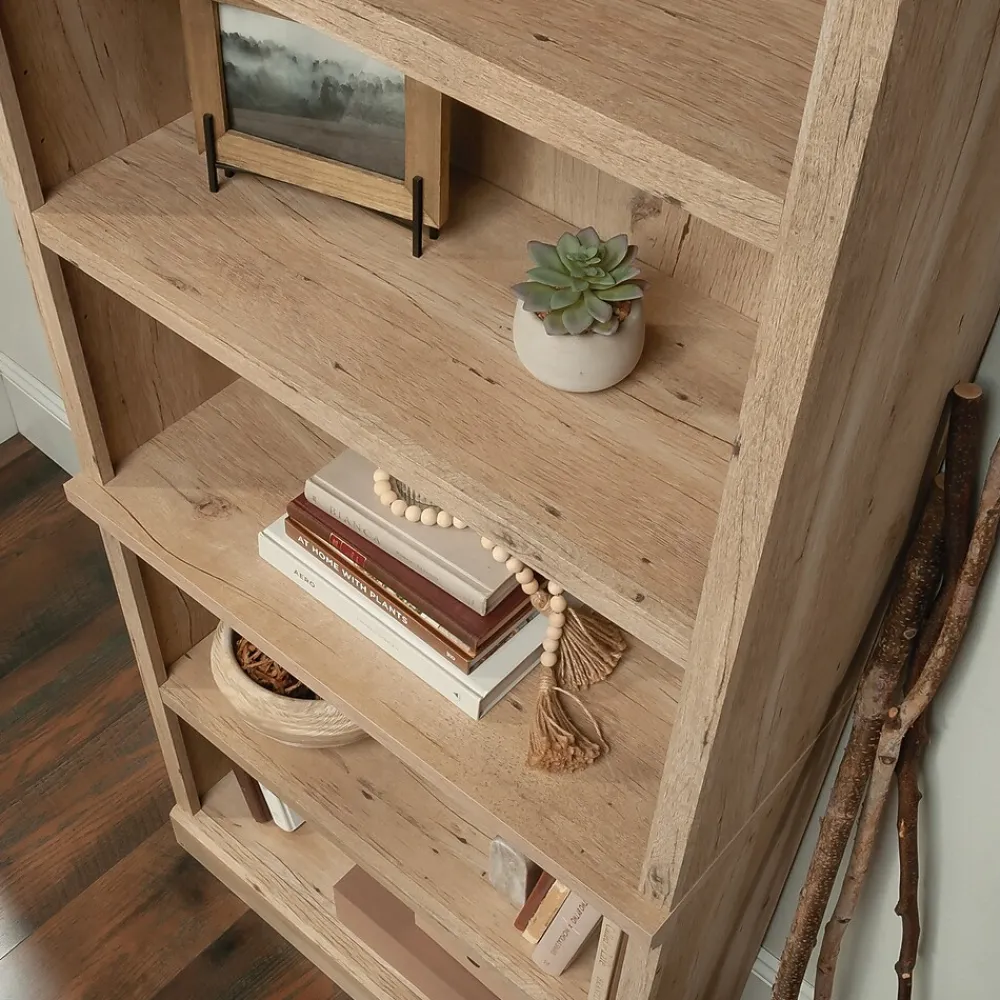 Bookcases*Sauder Aspen Post 71"H 5-Shelf Bookcase, Prime Oak (433963)