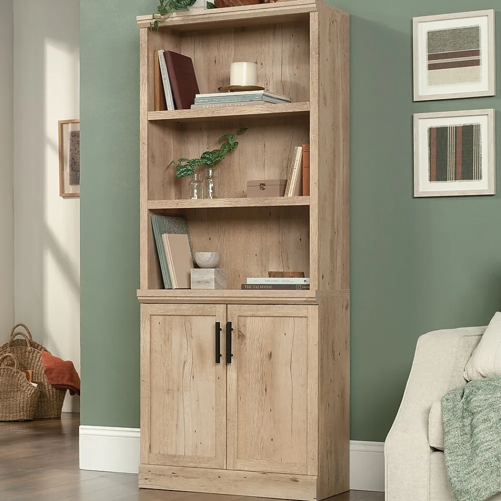 Bookcases*Sauder Aspen Post 71"H 5-Shelf Bookcase, Prime Oak (433959)