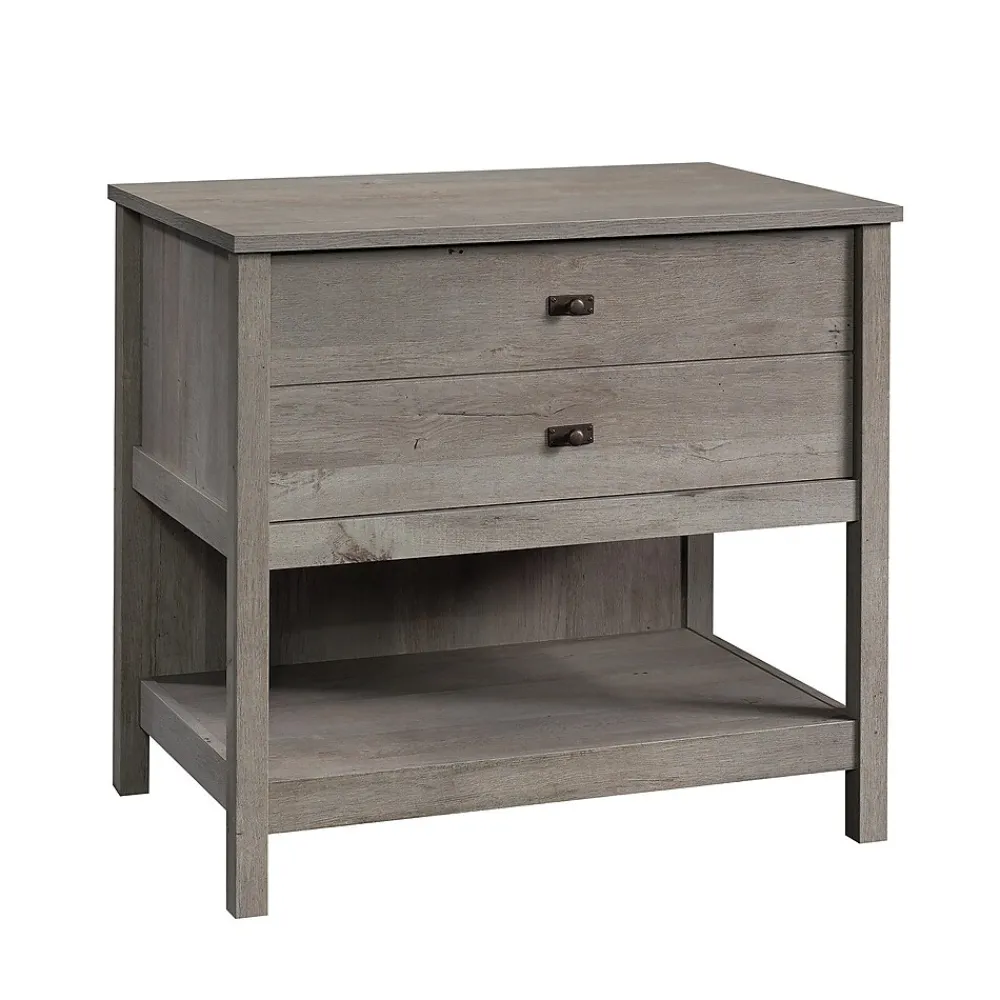 File Cabinets*Sauder Cottage Road Lateral File Cabinet, Letter/Legal Size, 30"H x 32"W x 22"D, Mystic Oak (427298)