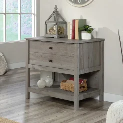 File Cabinets*Sauder Cottage Road Lateral File Cabinet, Letter/Legal Size, 30"H x 32"W x 22"D, Mystic Oak (427298)