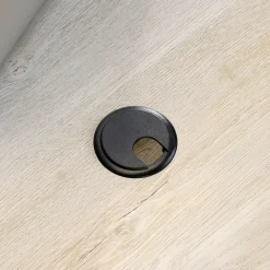 Corner Desks*Sauder Edge Water Executive Desk, Chalked Chestnut (418795)