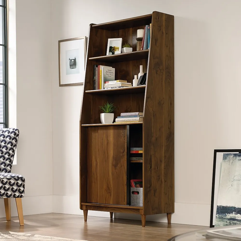 Bookcases*Sauder Harvey Park 70"H 5-Shelf Bookcase, Grand Walnut (420282)
