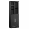Storage Cabinets*Sauder HomePlus 71"H Storage Cabinet with 6 Shelves, Raven Oak (435131)