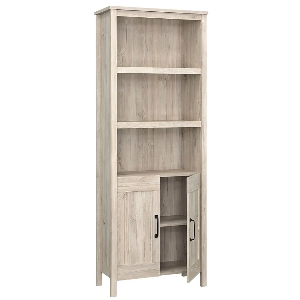 Bookcases*Sauder Select 72"H 5-Shelf Bookcase, Chalk Oak (434879)