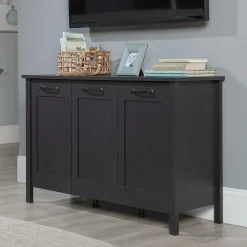 Storage Cabinets*Sauder Select 30"H Storage Cabinet with 4 Shelves, Raven Oak (433978)